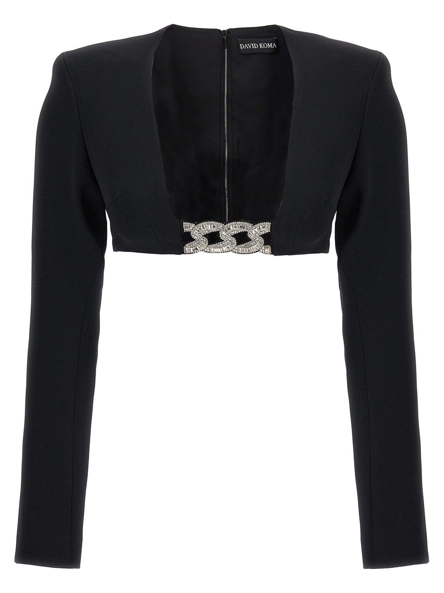 Top '3D Crystsal Chain and Square Neck' Tops