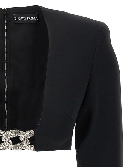 Top '3D Crystsal Chain and Square Neck' Tops