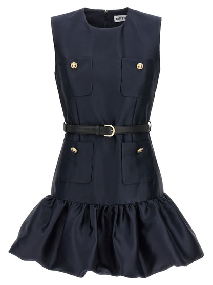 'Navy Taffeta Mini' dress Dresses