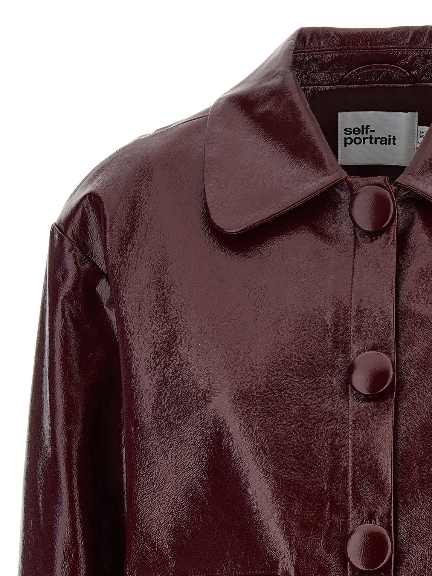 Craqué leather jacket Casual jackets, parka