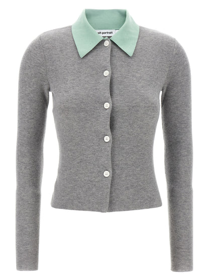 'Grey Merino Wool' cardigan Sweater, cardigans