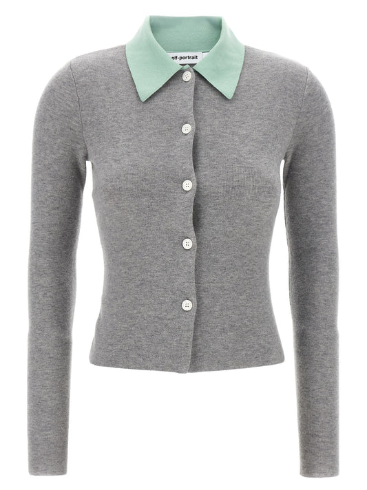 'Grey Merino Wool' cardigan Sweater, cardigans