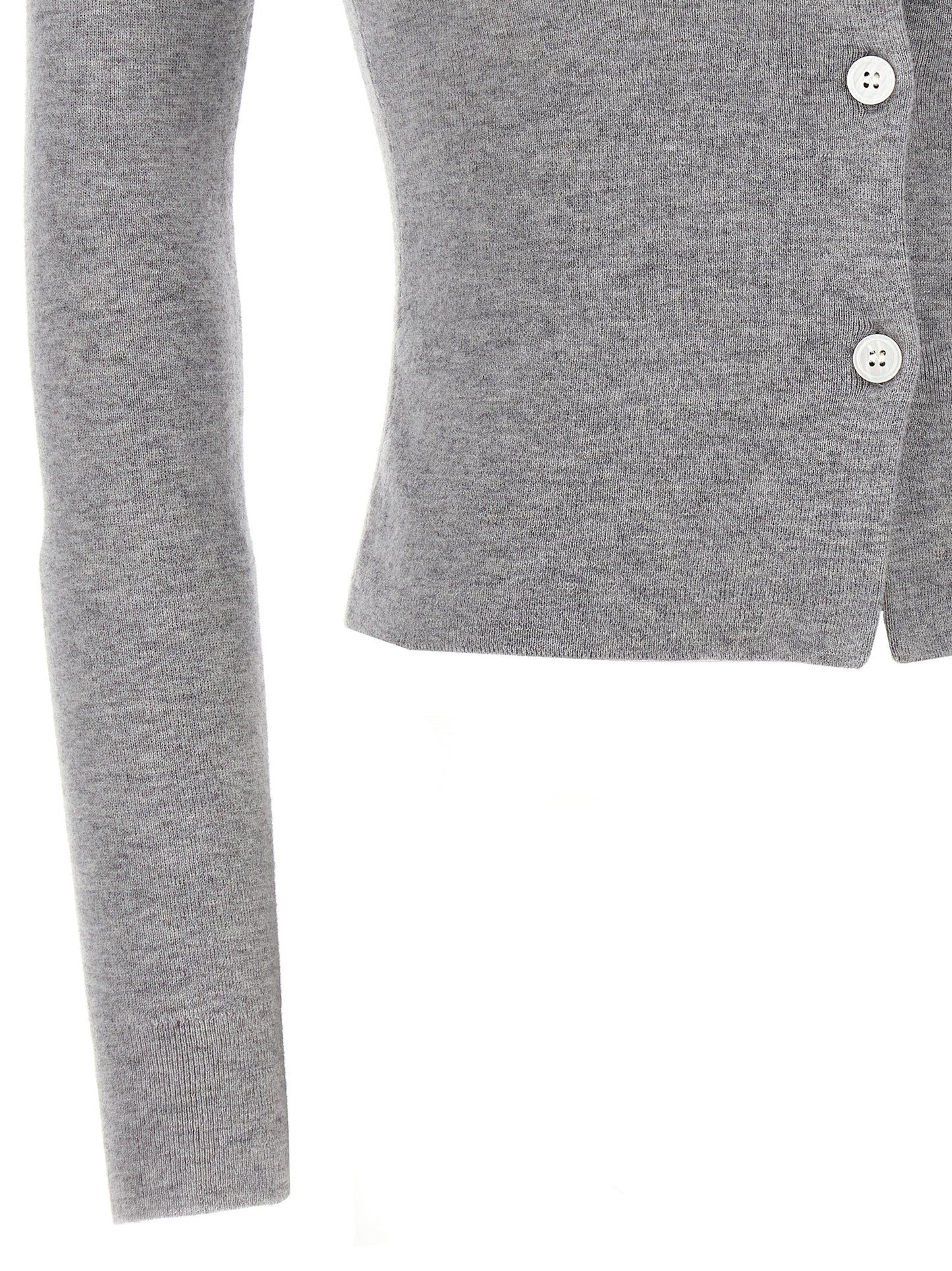 'Grey Merino Wool' cardigan Sweater, cardigans