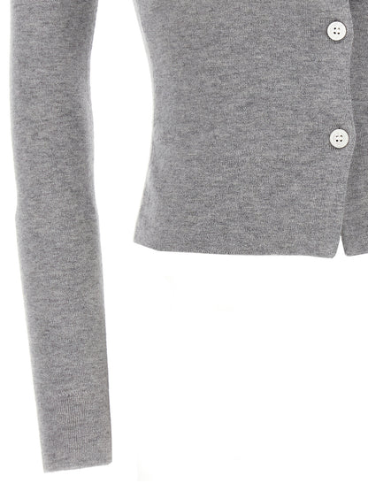 'Grey Merino Wool' cardigan Sweater, cardigans