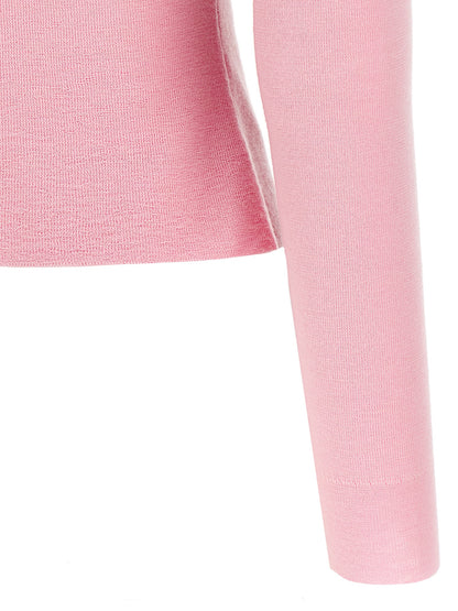 'Pink Merino Wool' cardigan Sweater, cardigans