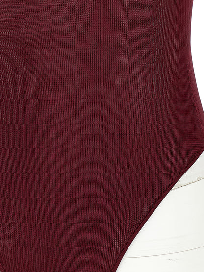 Viscose knit bodysuit Tops