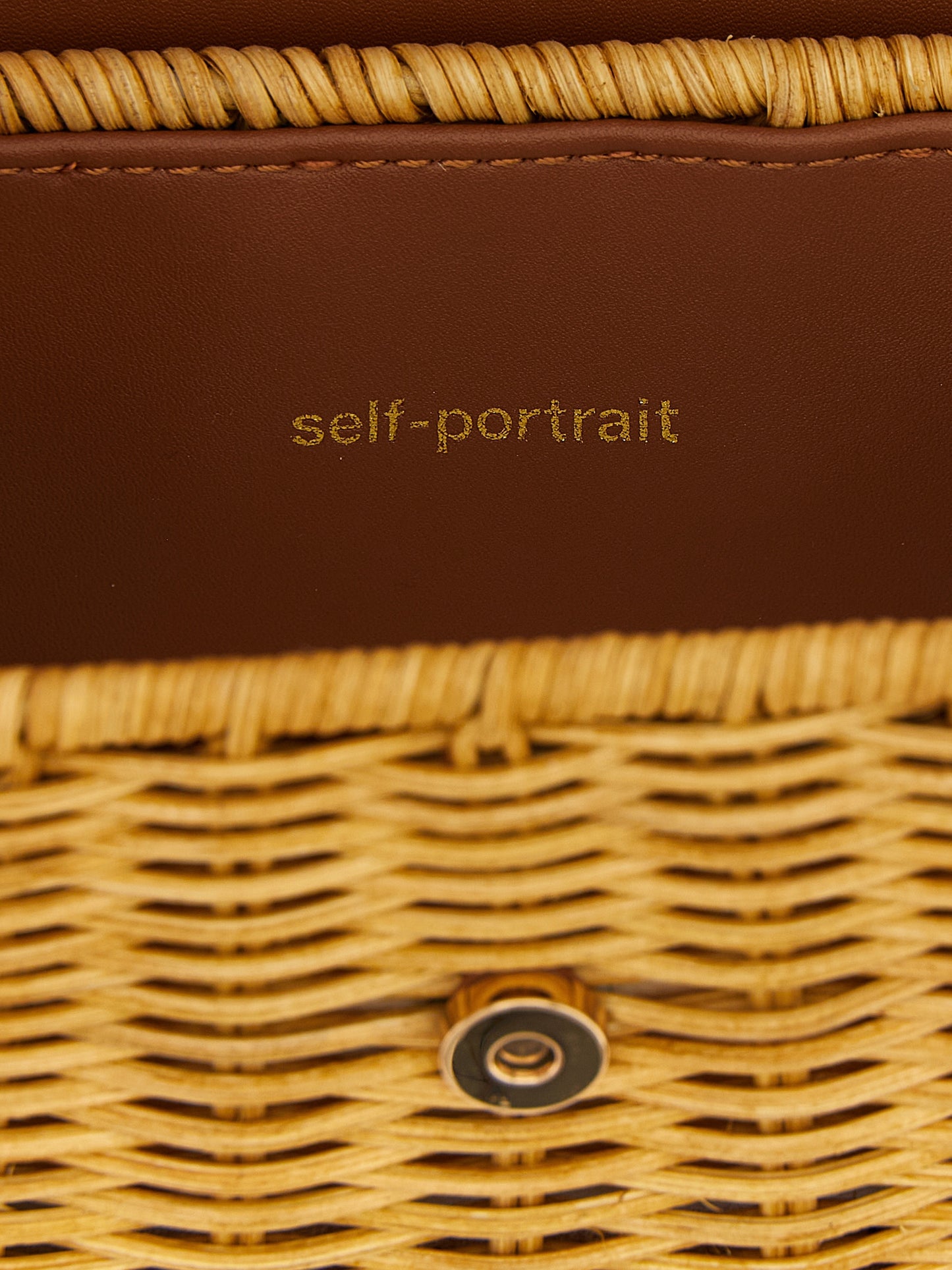 'Rattan micro bow' handbag Hand bags