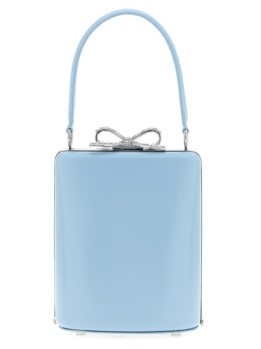 'Blue leather bag' handbag Hand bags