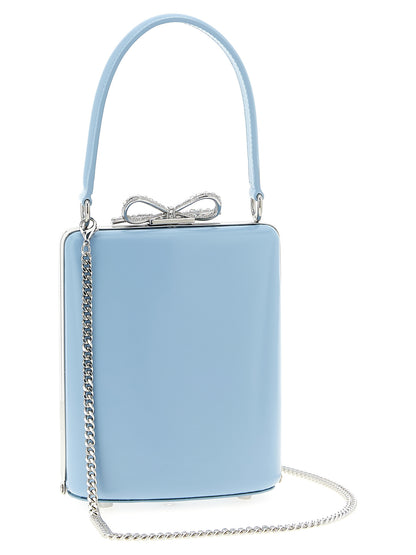 'Blue leather bag' handbag Hand bags
