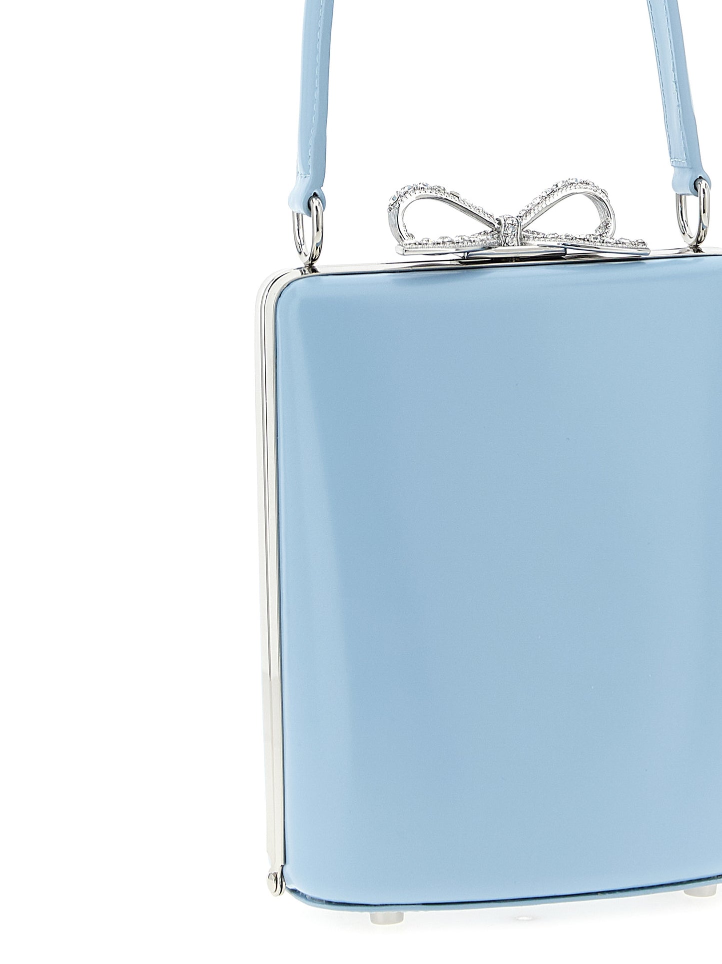 'Blue leather bag' handbag Hand bags