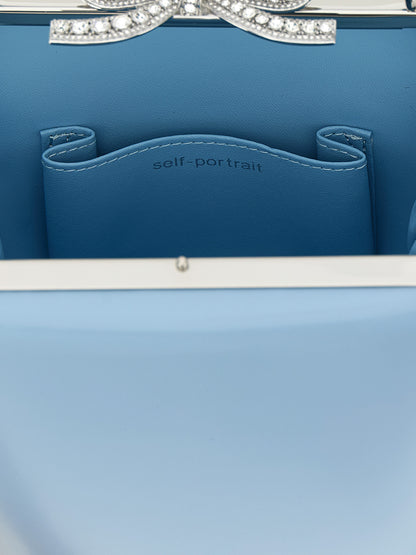 'Blue leather bag' handbag Hand bags