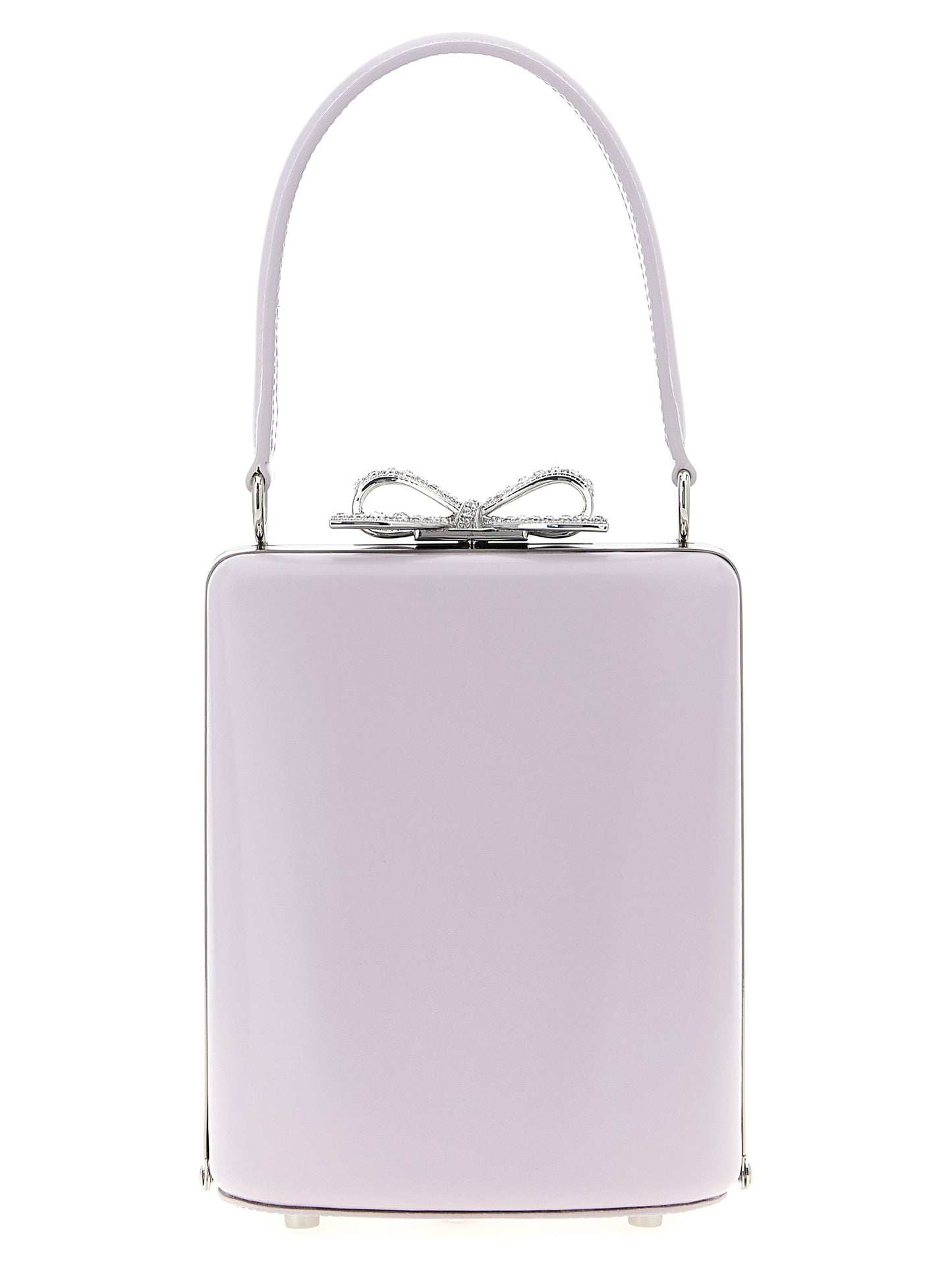 'Lilac leather mini bow' handbag Hand bags