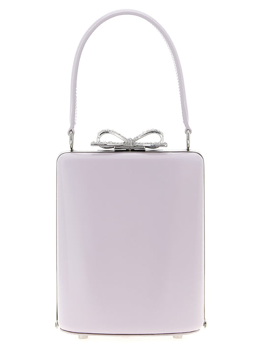 'Lilac leather mini bow' handbag Hand bags