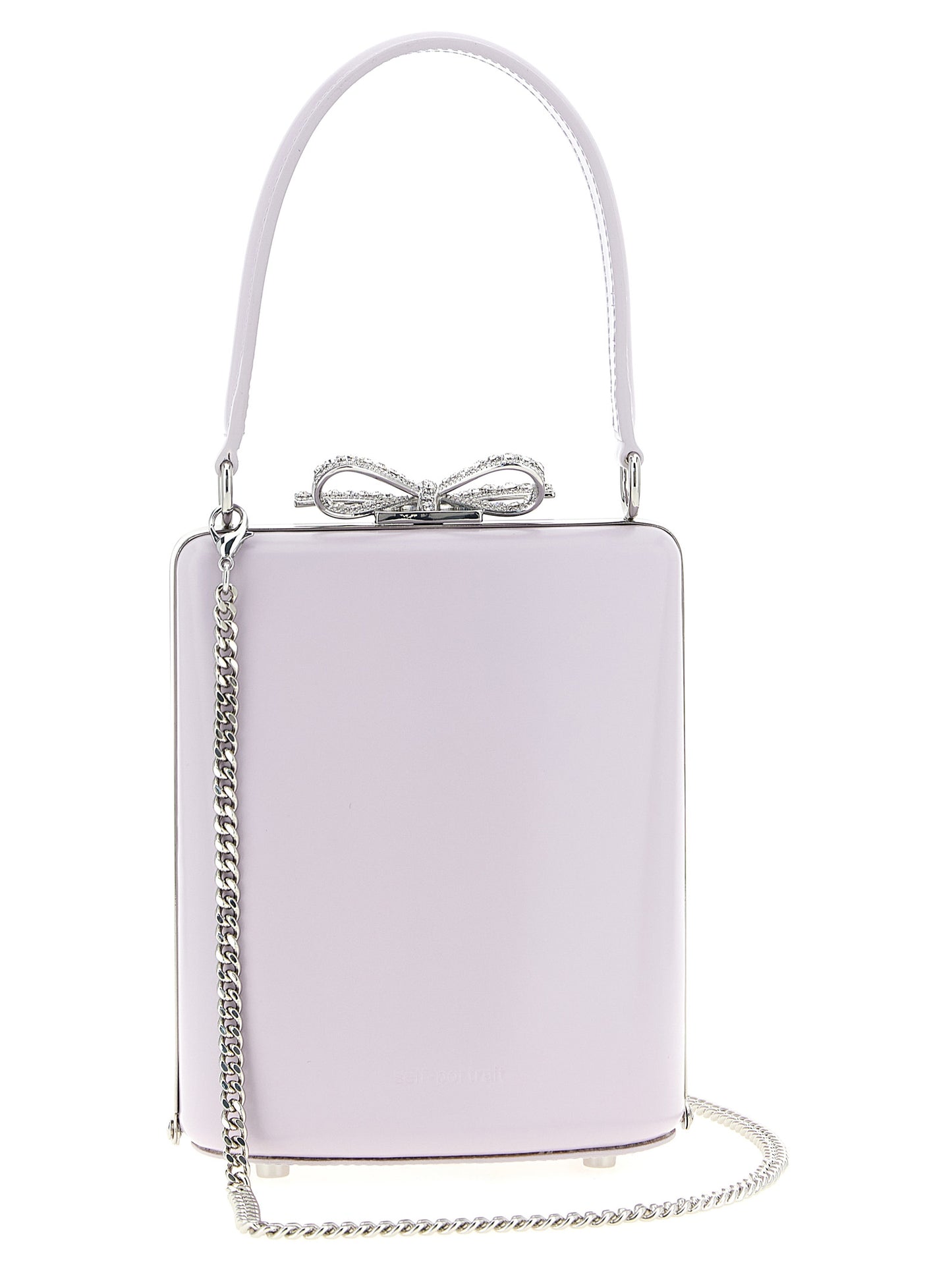 'Lilac leather mini bow' handbag Hand bags