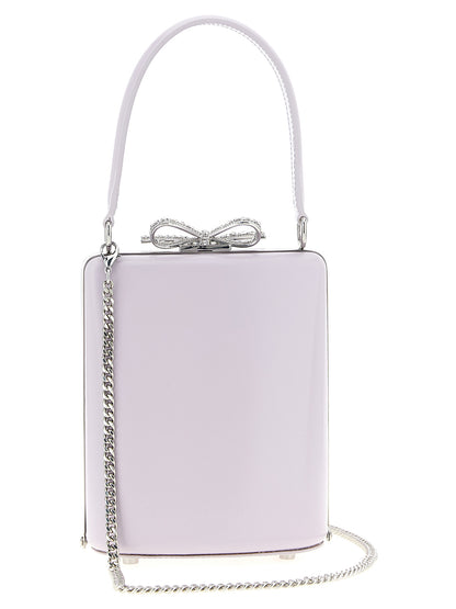 'Lilac leather mini bow' handbag Hand bags