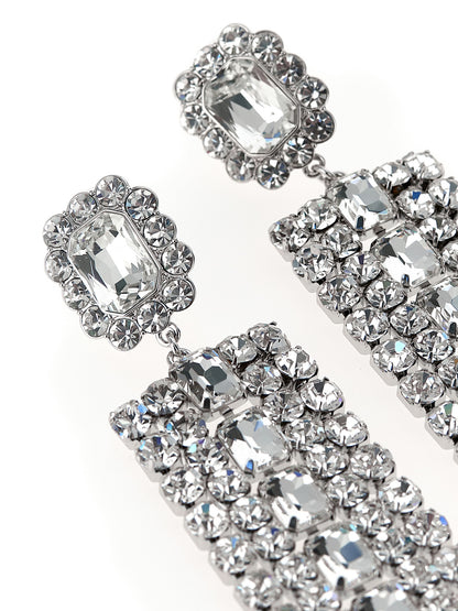 'Multi Crystal Droplet' earrings Jewelry