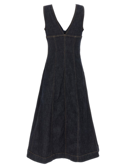 'Indigo Denim Midi' dress Dresses