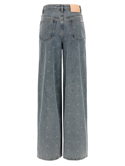 'Light Blue Diamante Bow' jeans Jeans