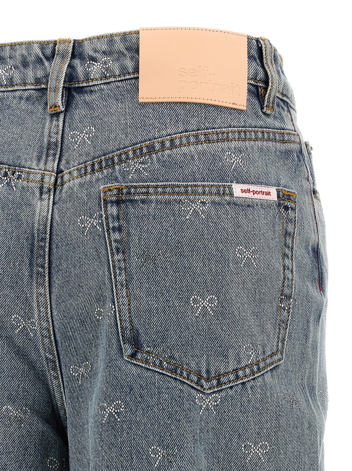 'Light Blue Diamante Bow' jeans Jeans