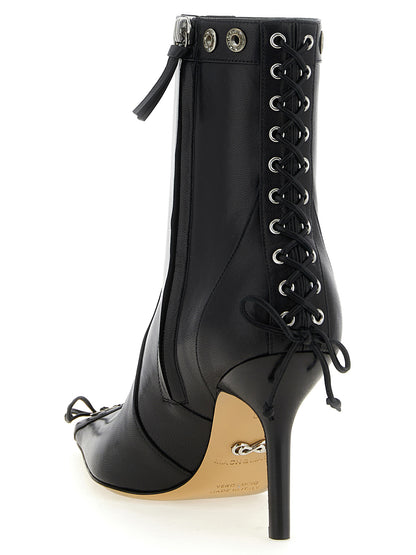 'Crystalized Corset' ankle boots Boots, ankle boots