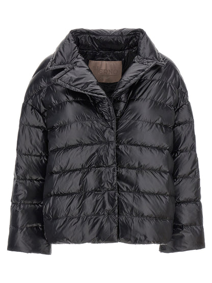 Hood insert down jacket Piumini, Parka, Giacche casual