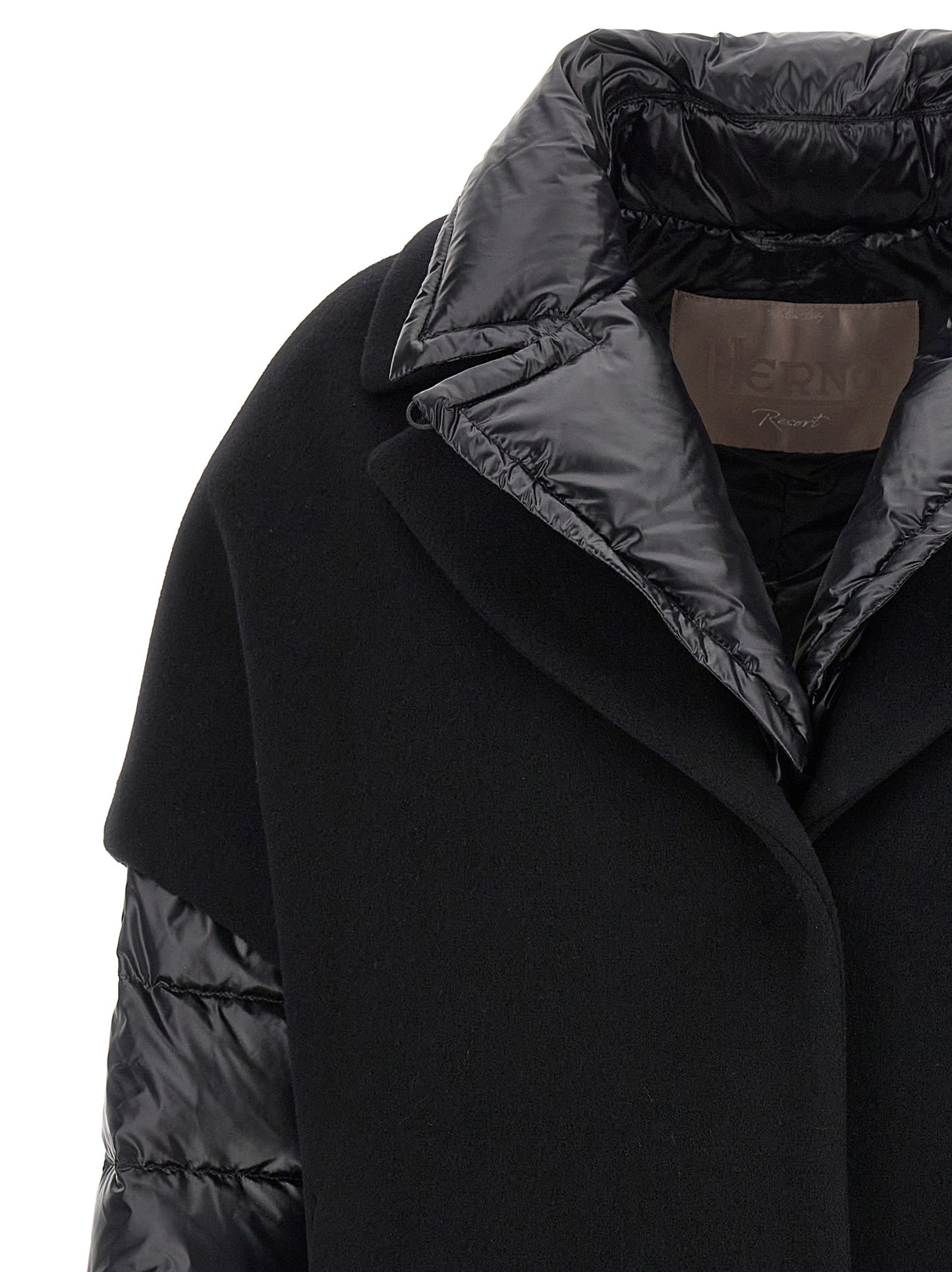 Hood insert down jacket Piumini, Parka, Giacche casual