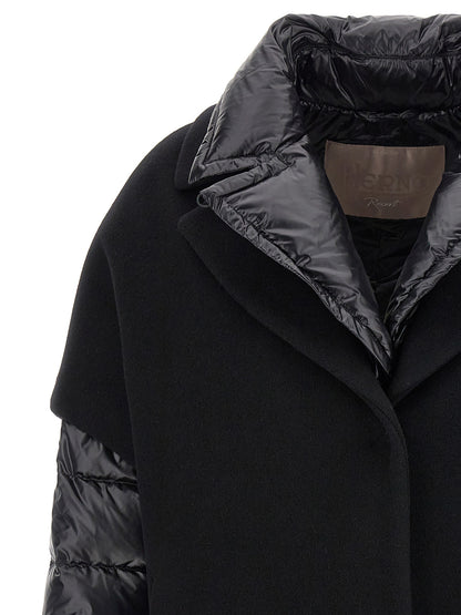 Hood insert down jacket Piumini, Parka, Giacche casual