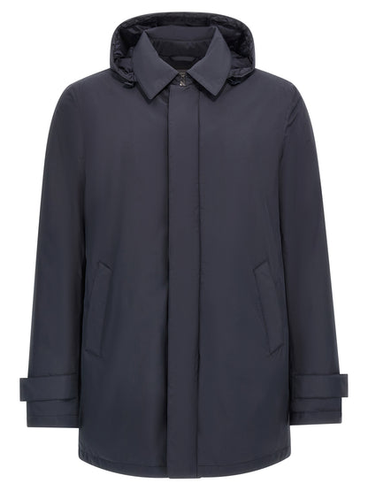 Removable hood parka Down jacket, Parka, Casual jackets