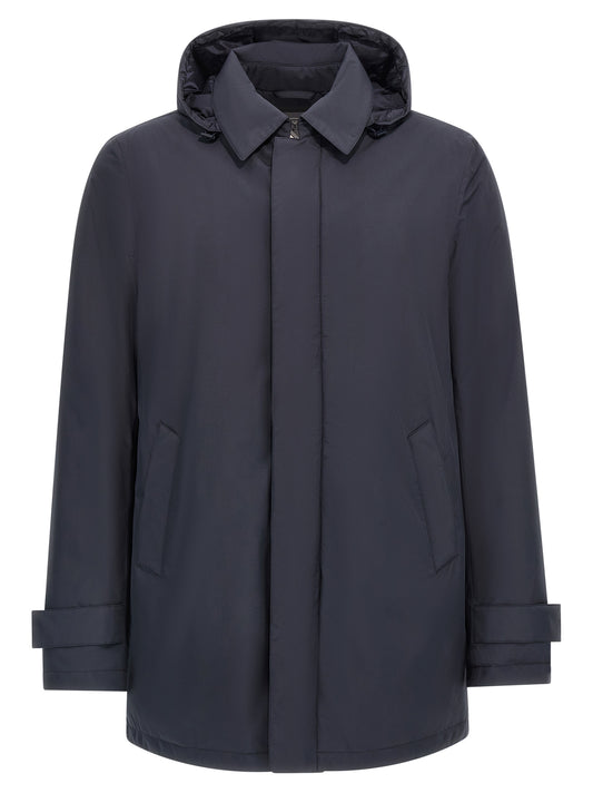 Removable hood parka Down jacket, Parka, Casual jackets
