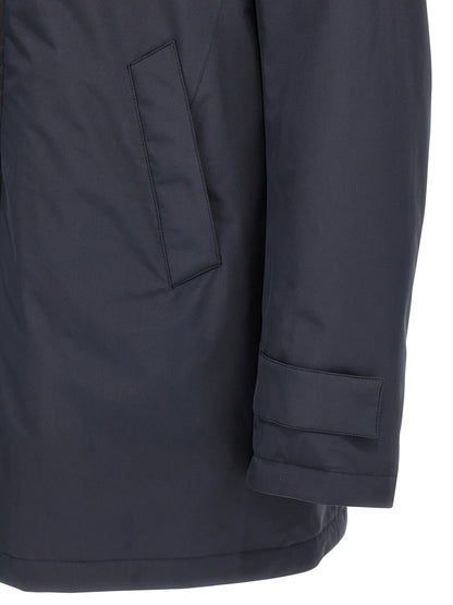 Removable hood parka Down jacket, Parka, Casual jackets