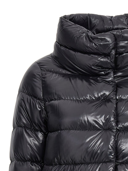 Wide neck down jacket Down jacket, Parka, Casual jackets