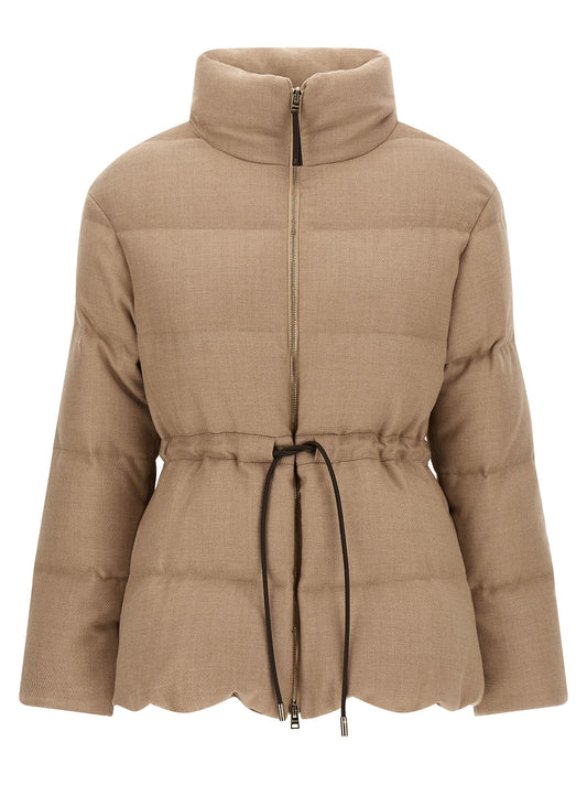 Wool and silk down jacket Down jacket, Parka, Casual jackets