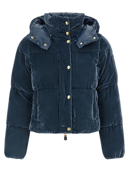 Velvet down jacket Down jacket, Parka, Casual jackets