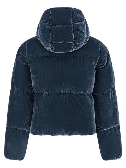 Velvet down jacket Down jacket, Parka, Casual jackets