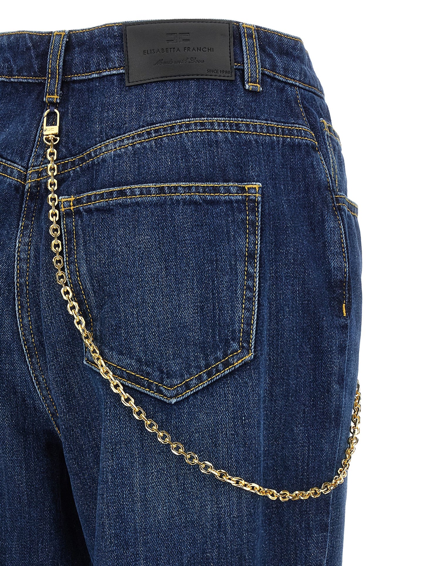 Jewel chain jeans Jeans