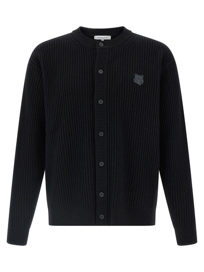 'Fox Head' cardigan Sweater, cardigans