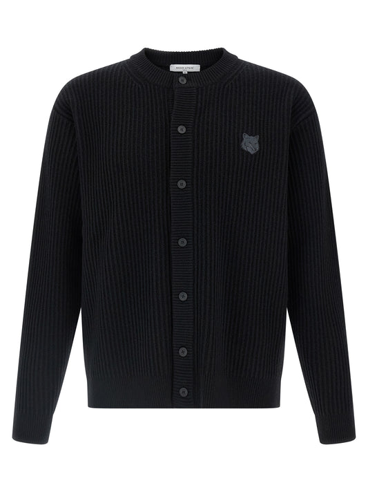 'Fox Head' cardigan Sweater, cardigans