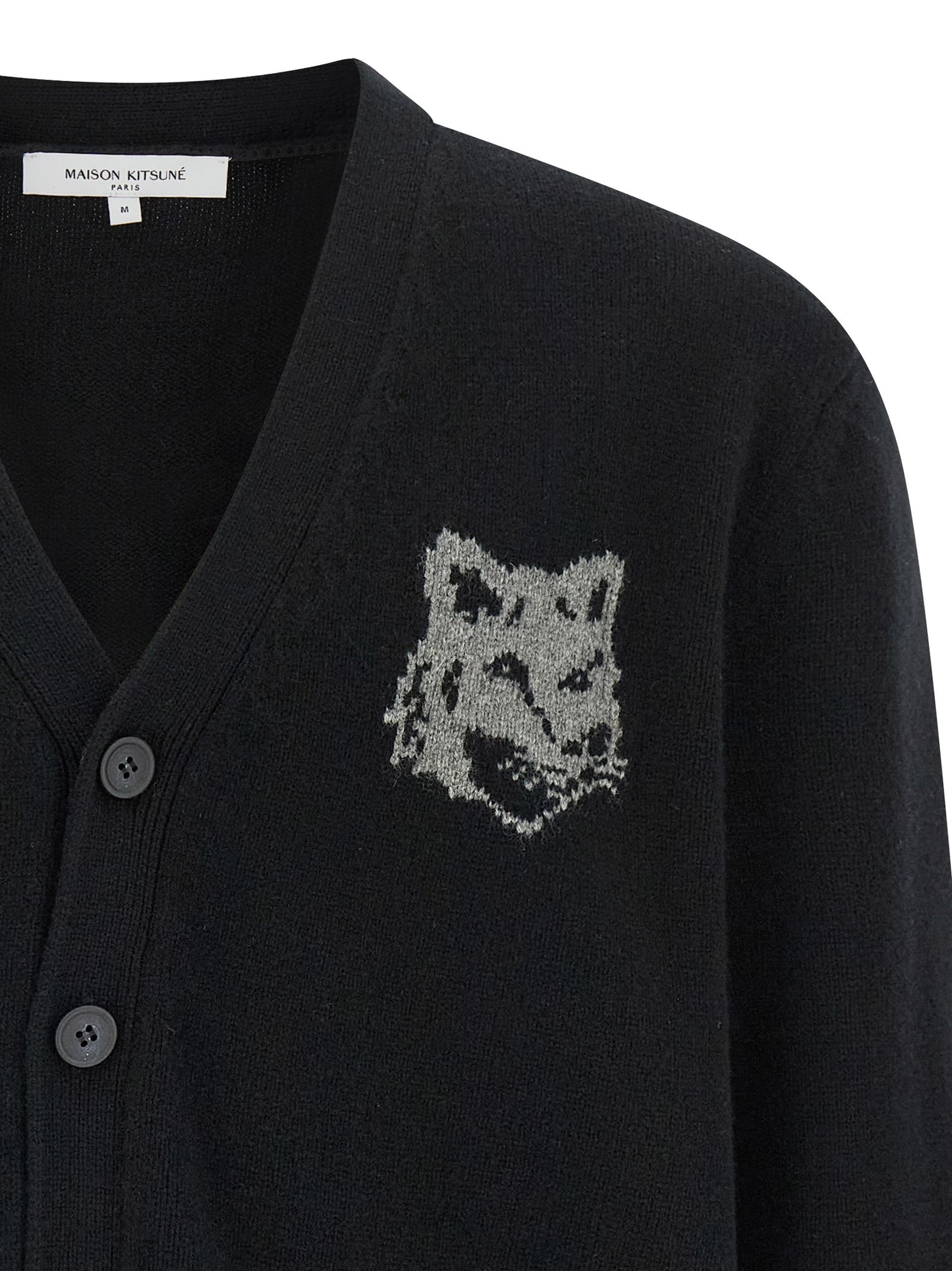 'Fox Head' cardigan Sweater, cardigans