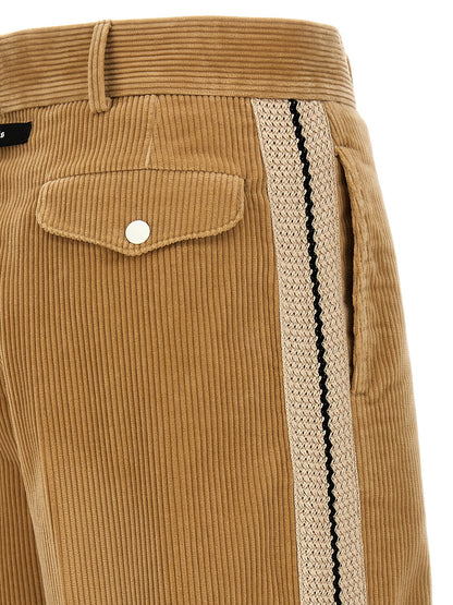 'Corduory Suit Tape' pants Pants
