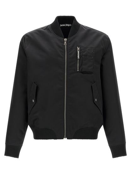 'Curved Logo' bomber jacket Piumini, Parka, Giacche casual