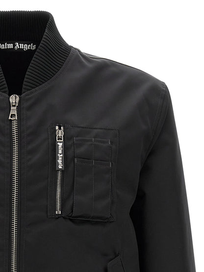 'Curved Logo' bomber jacket Piumini, Parka, Giacche casual