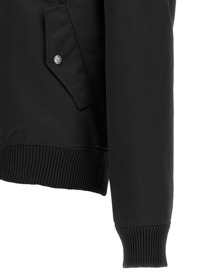 'Curved Logo' bomber jacket Piumini, Parka, Giacche casual
