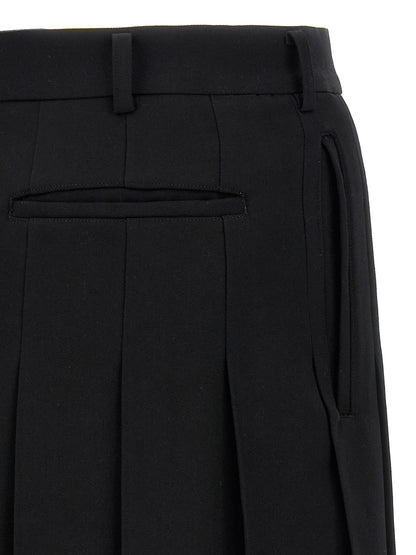 Pleated bermuda shorts Bermuda, short