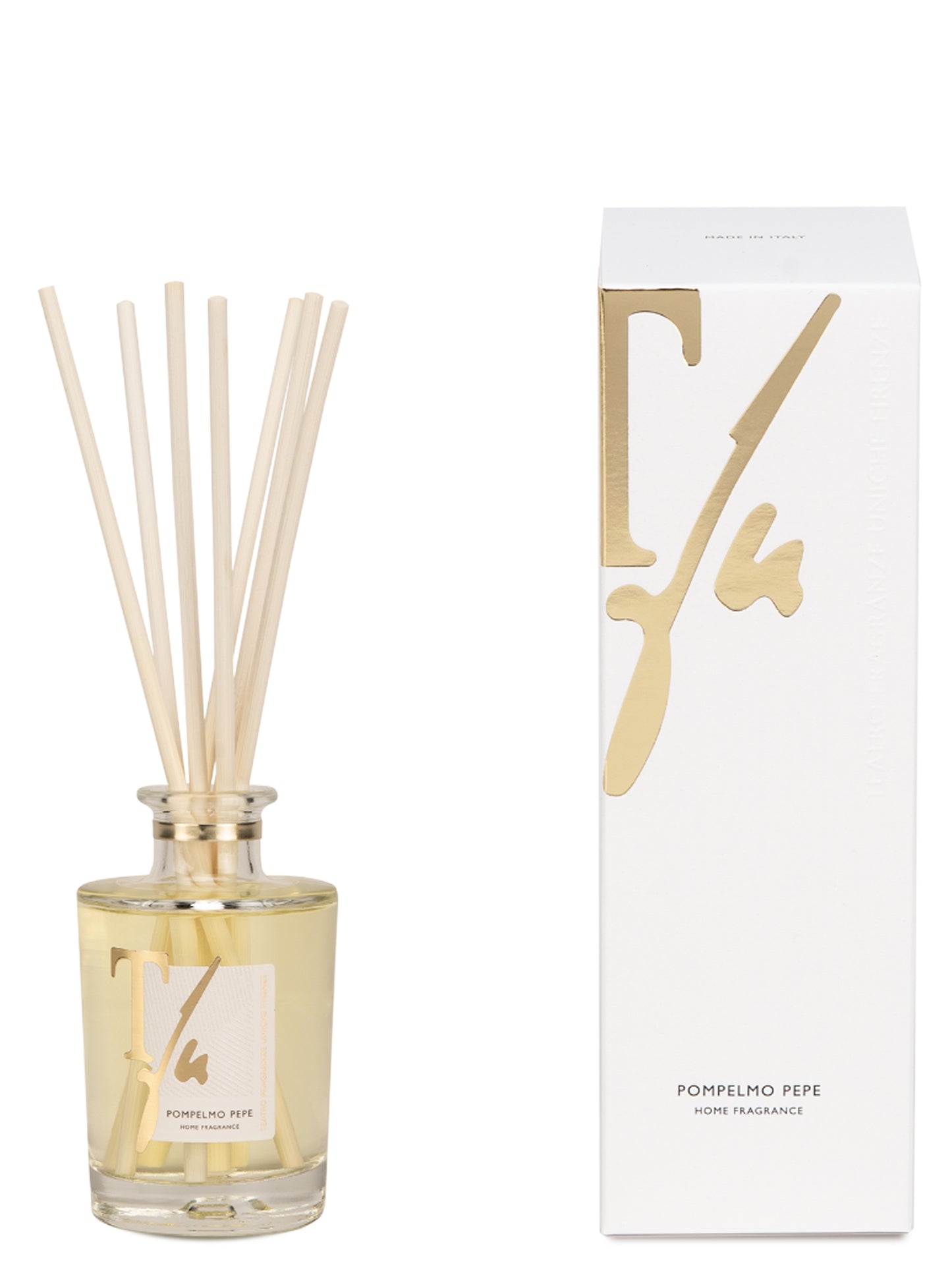 Room fragrance with 'Pompelmo Pepe' stick 100ml Room diffusers