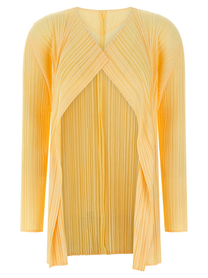 'Mellow Pleats' cardigan Sweater, cardigans