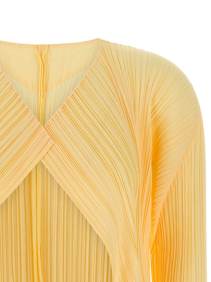 'Mellow Pleats' cardigan Sweater, cardigans