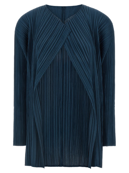 'Mellow Pleats' cardigan Sweater, cardigans