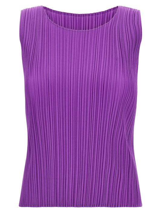 'Monthly Colors: August' top Tops