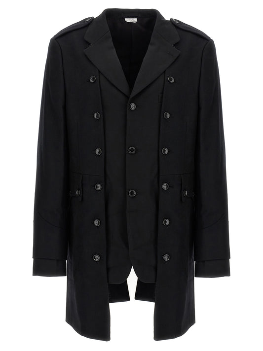 Double layer blazer coat Coats, trench coats