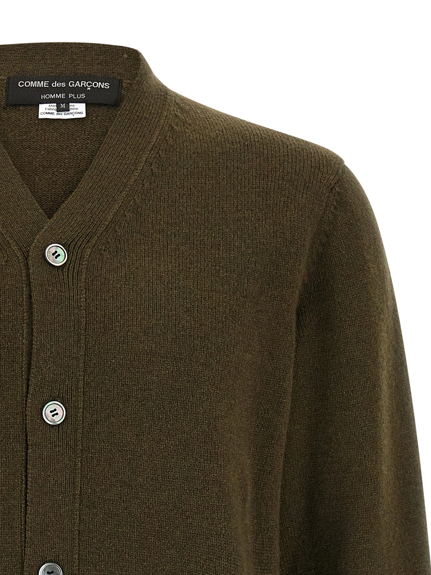 Jacquard insert cardigan Sweater, cardigans
